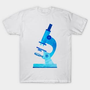 Lightning Blue Microscope T-Shirt